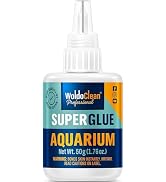 WoldoClean Aquarium Super Glue 50g - Plant Glue for Aquascaping, Live Plants, Moss, Rocks & Drift...