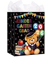 WALENGIF Kindergarten Graduation Gifts Bag with Tissue Papers Handles - 13" Large Graduations Gif...