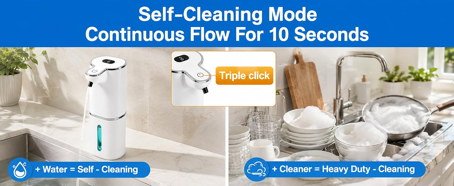 IPX5 Waterproof Automatic Soap Dispenser