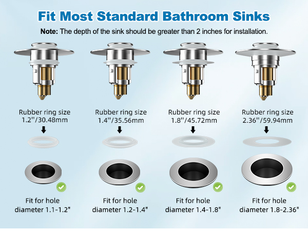 bathroom sink stopper