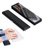 Cooling Gel Keyboard Wrist Rest, Ergonomic 11.81-in Compact Wrist Support