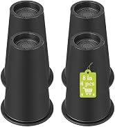 Yookwutar 4 Pack Furniture Risers 8 Inch, Bed Risers Heavy Duty for Table Desk Couch Chair Sofa C...