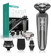 VOYOR Electric Razor for Men Cordless Shavers for Shaving with face sideburn Nose Ear Hair â??Recha...