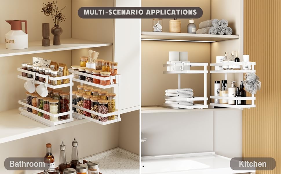pull out cabinet organizer