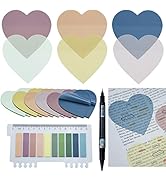 YOUDEFUL 800Pcs Transparent Sticky Notes, 2.76