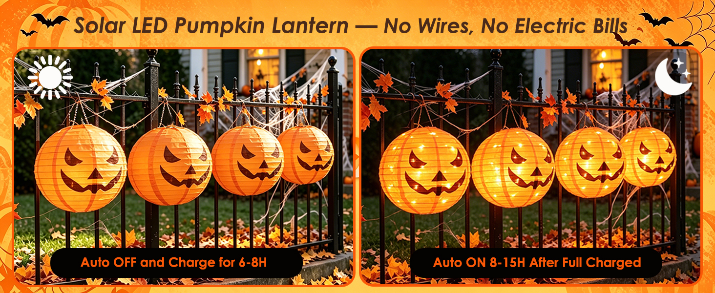 solar halloween decorations outdoor