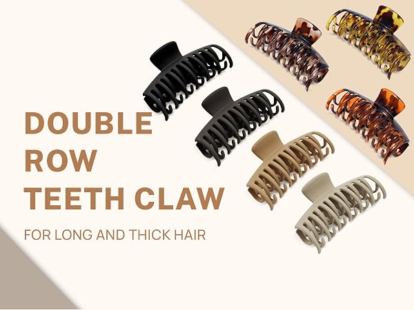Double Row Teetch Claw Clips (1)