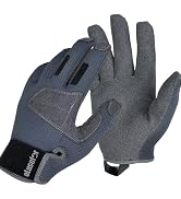 eLusefor Natural Tactile Shooting Glove: Seamless Wrap-Fingers Design,360°Touchscreen Freedom,Cus...