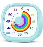 Visual Timer for Kids - 60 Minute Pomodoro Timers for Classroom Kitchen Office, Countdown Kids Ti...