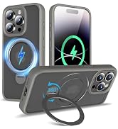 TaeliorTech 2025 Upgraded 360° Rotatable Magnetic Ring Stand for iPhone 14 Pro Case,Compatible wi...