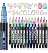 Yangmei Stocking Stuffers, Outline Glitter Markers, Stocking Stuffers for Teen Girl Gifts Trendy ...