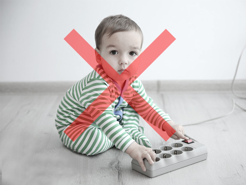 outlet box covers baby proofing