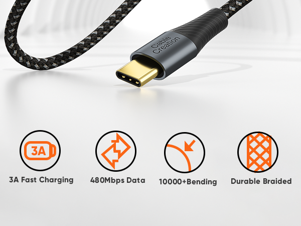 usb c to c cable 0.8FT