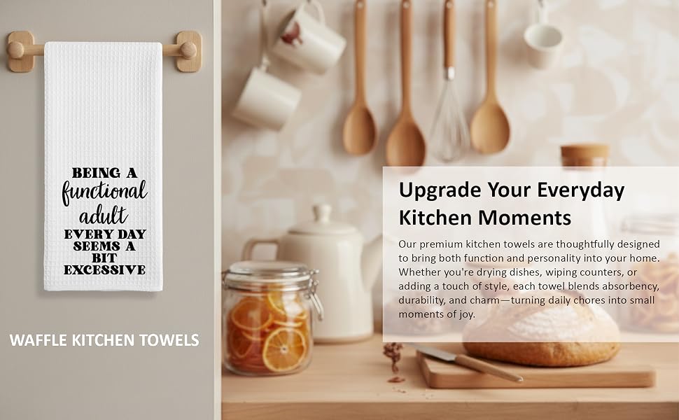 funny kitchen towel