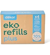 Diaper Dekor EKO Plus Diaper Pail Refills | 4 Pack