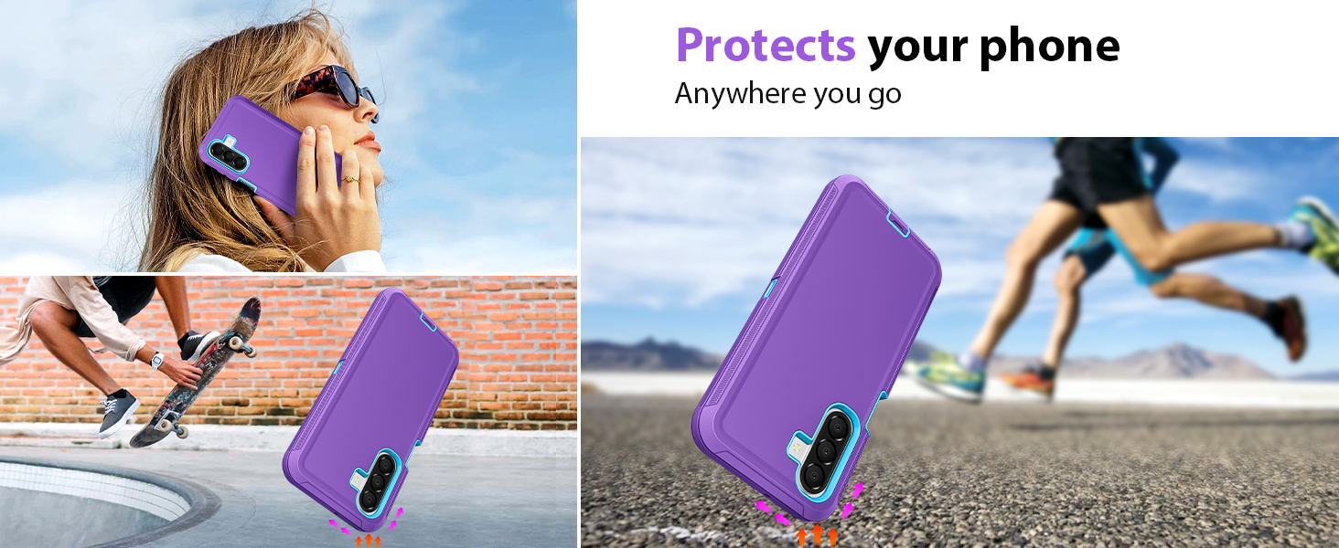 Samsung Galaxy A27 5G Phone Case, Heavy Duty Rugged & Dual-Layer Shockproof Dropproof Protection