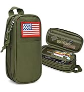 Pencil Case Big Capacity High Large Storage Tactical Small Tool Pouch Bag Marker Pen Case Station...