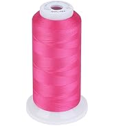 Simthread 100% Cotton Thread 1641 Yards Fuchsia for Sewing Quilting