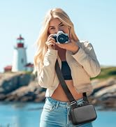 TAAOKA Digital Camera Case, Protective & Lightweight Camera Case with 3 Carrying Ways, Waterproof...