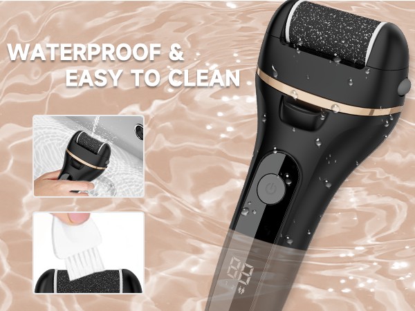 waterproof electric foot callus remover