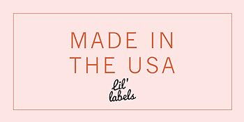 made in the usa waterproof labels baby bottle lable for daycare back to school label sticker