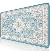 iLeadon Blue Turkish Carpet Mouse Pad for Laptop,Extended Gaming Long Mouse Pad with Smooth Lycra...