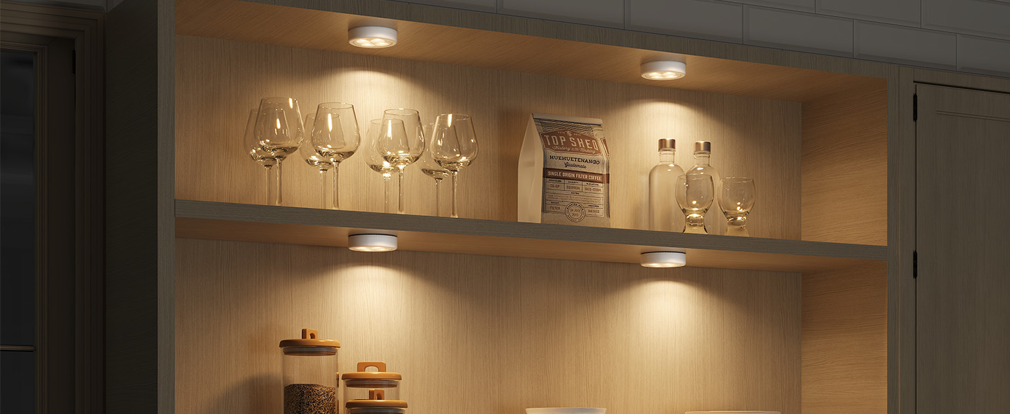 small lights for shelves