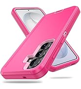 ACAGET for Samsung Galaxy S26 Case for Women, Heavy Duty Matte Non Slip Armor Cover with Anti Dus...