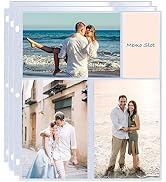 60 Pack 4x6" Photo Album Refill Pages for 3 Ring Binder,Ultra-Clear Photo Sleeves Holding 360 Pic...