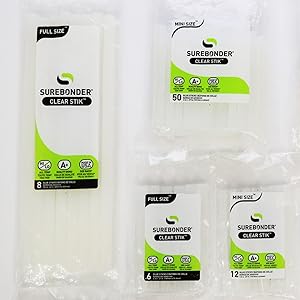hot glue, hot glue sticks