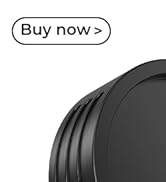 Text reads 'Buy now>'. Black metal zipper component shown in detail against white background.