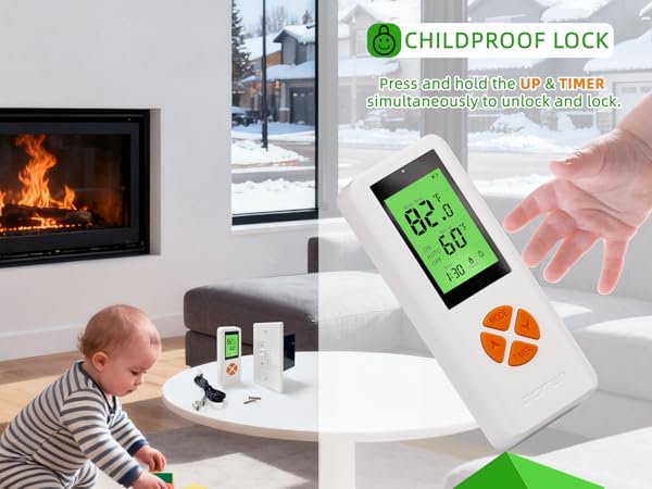 thermostat for gas fireplace