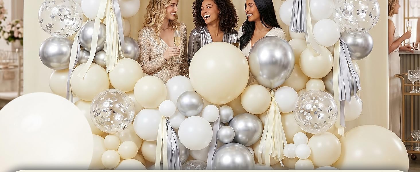 Beige Balloons