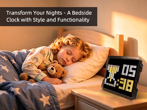 Bedside Pixel Clock