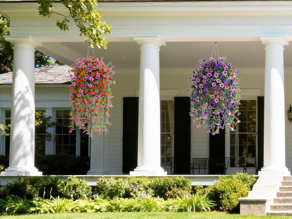 artificial outdoor flowers