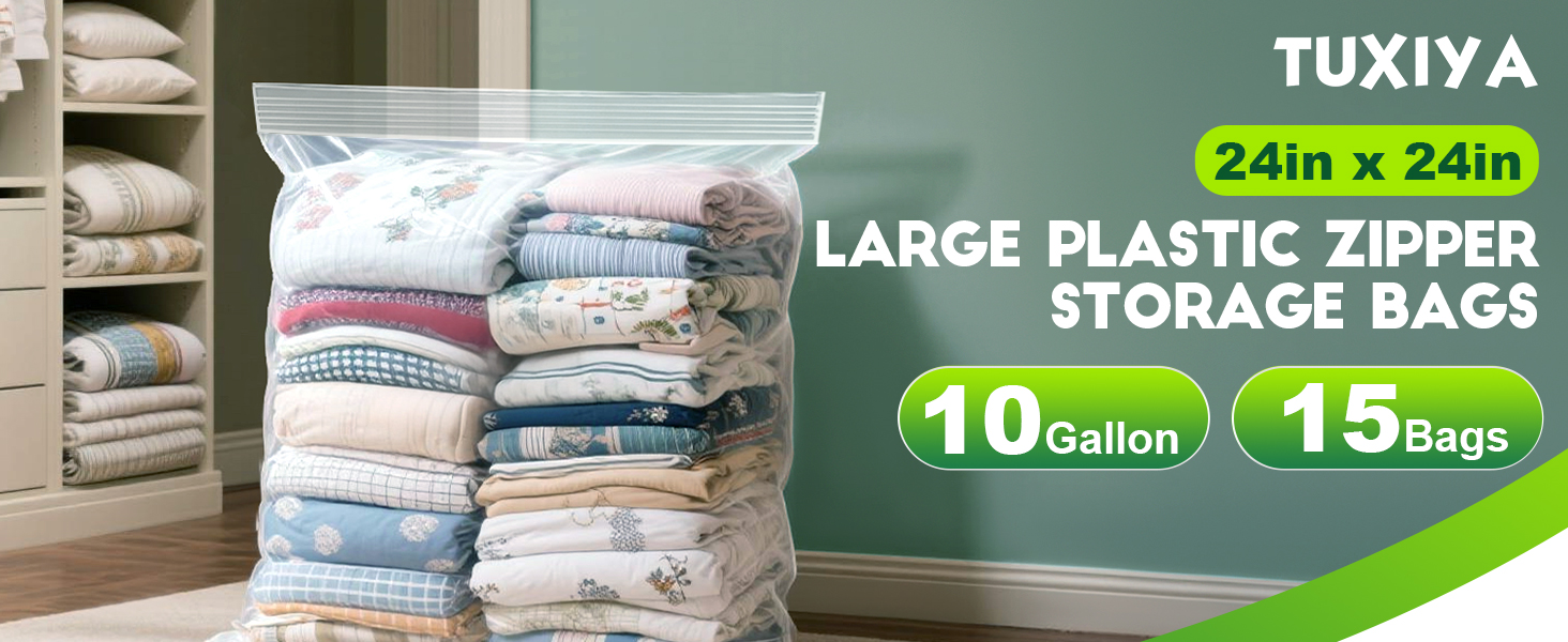 10 gallon ziploc bags