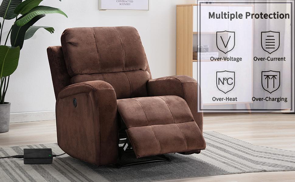 Power supply for lift chair