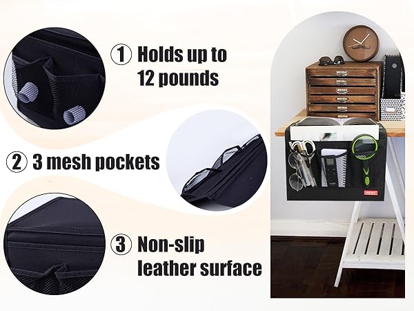 Bedside Storage Organizer