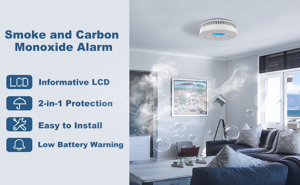 smoke and carbon monoxide detector