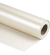 RUSPEPA Off White Matte Wrapping Paper-81.5 Sq Ft-Solid Color Pearly-lustre Paper Perfect for Wed...