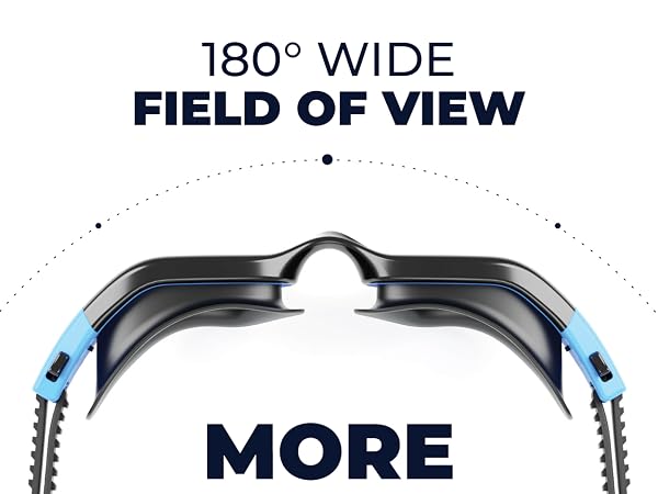 Discover AQTIVAQUA DX Wide View Swim Goggles with a