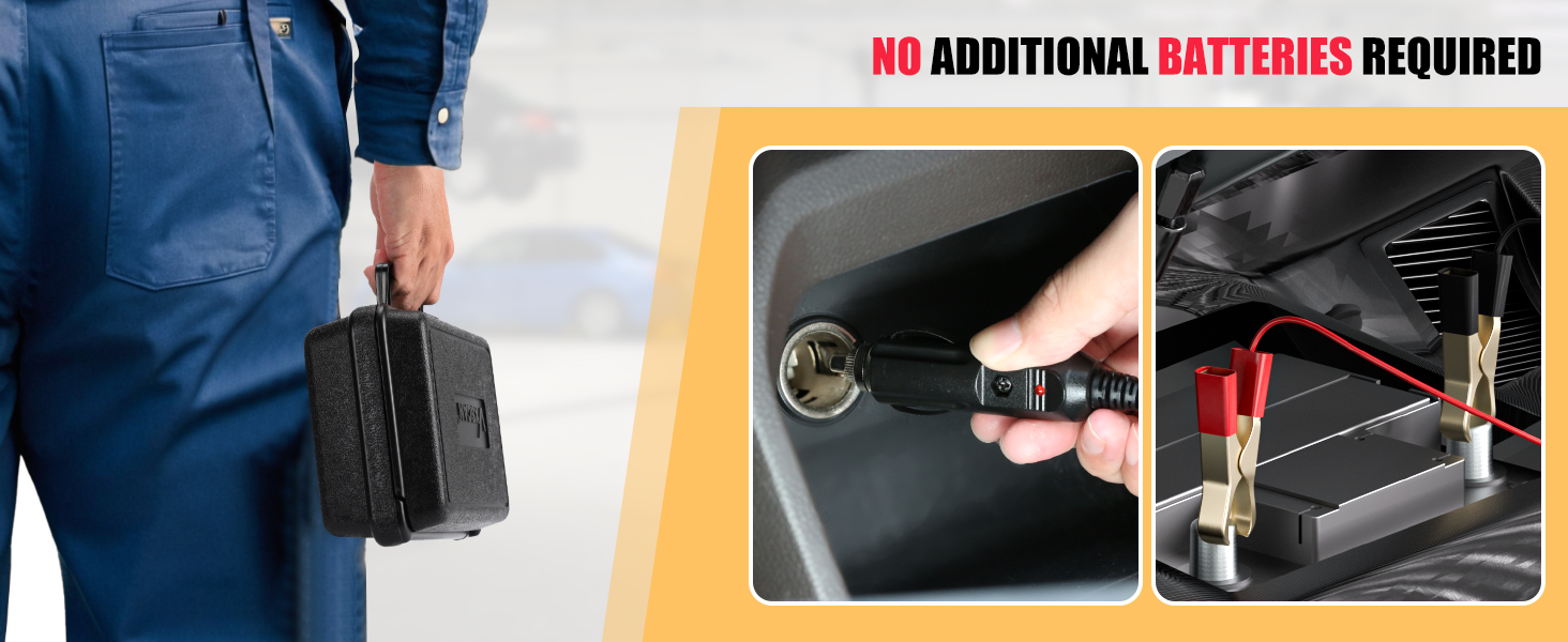 Frequency Duty Cycle Voltage Test Activating Component w 20ft Cable Automotive Power Circuit Probe