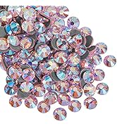 Beadsland Hotfix Rhinestones, 2880pcs Flatback Crystal Rhinestones for Crafts Clothes DIY Decorat...