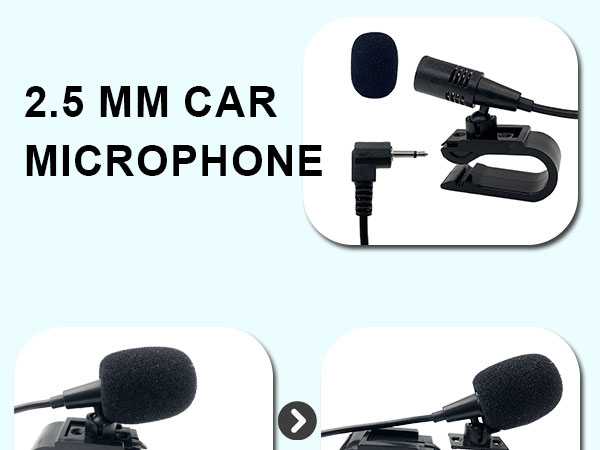 2.5mm External Car Microphone for Pioneer