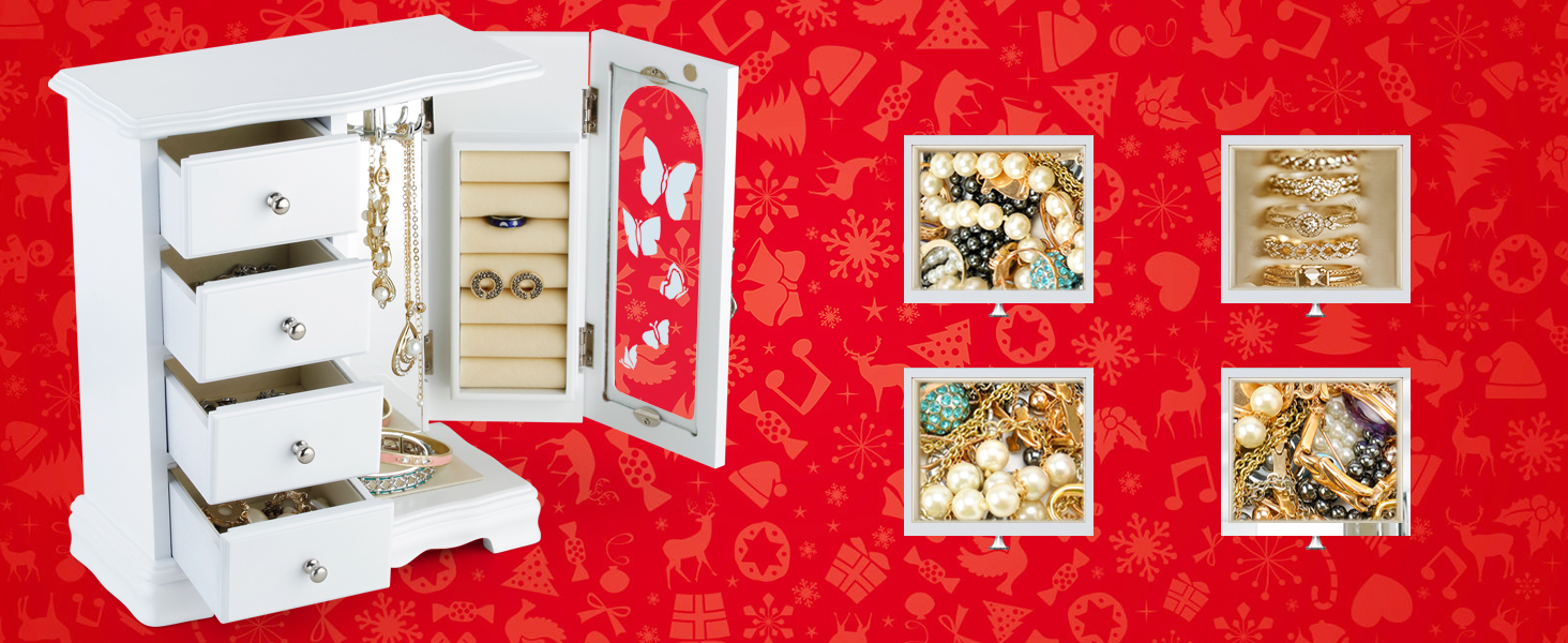 wooden jewelry boxes