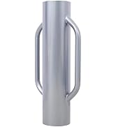Donext 37LB Iron Fence Post Driver, Metal Fence Post Driver with Handle, Heavy Duty T Post Pounde...