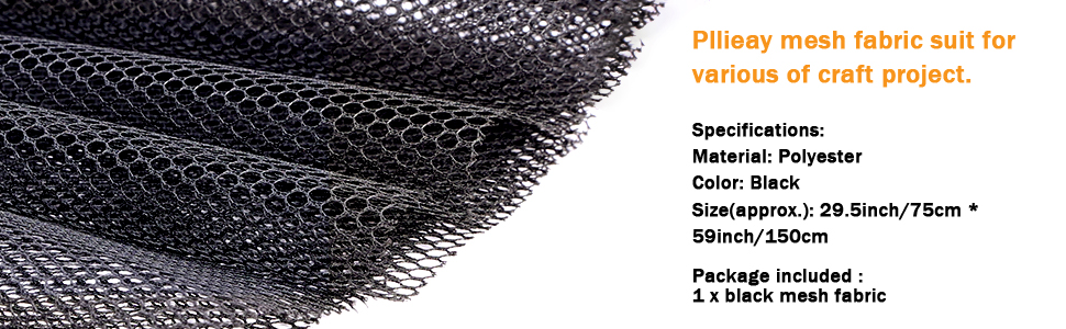 black mesh sheet