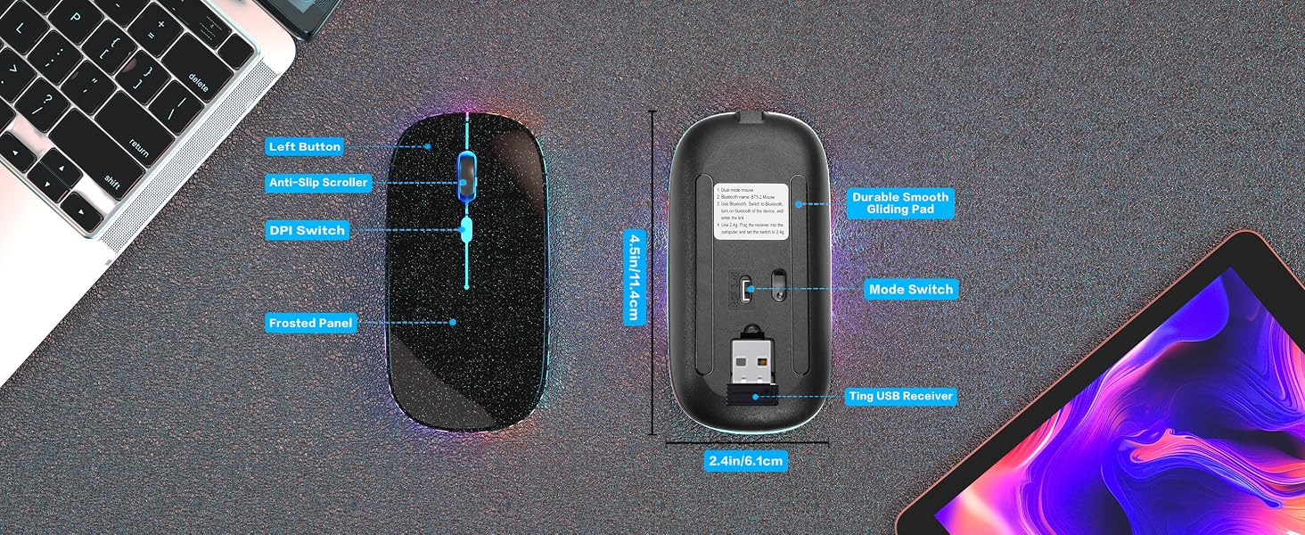 Wireless Bluetooth Mouse