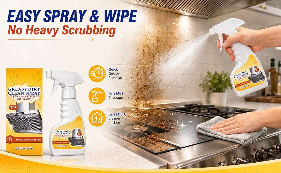 Kitchen Degreaser Spray
