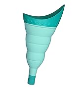 TRIPTIPS Pee Conch Foldable Female Urinal Device Portable Urinal for Women Pee Funnel for Women T...